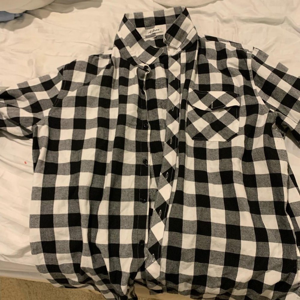 Vintage Checkered Duster